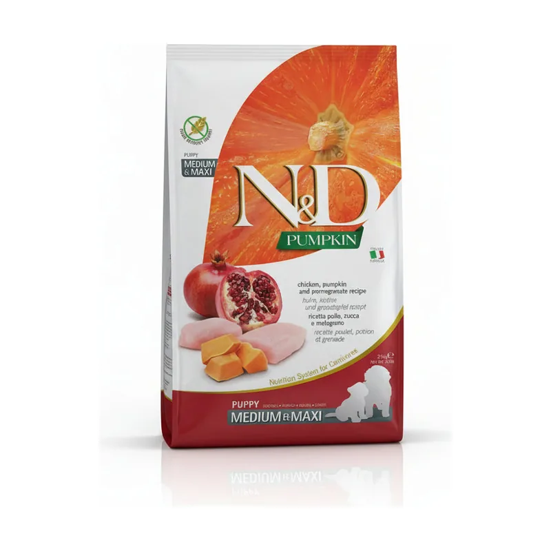 Farmina N&D Dog Puppy Calabaza Maxi con Pollo 2,5Kg