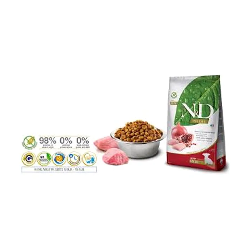 N&D Ancestral Grain Pollo y Granada Perro Cachorro 2,5Kg