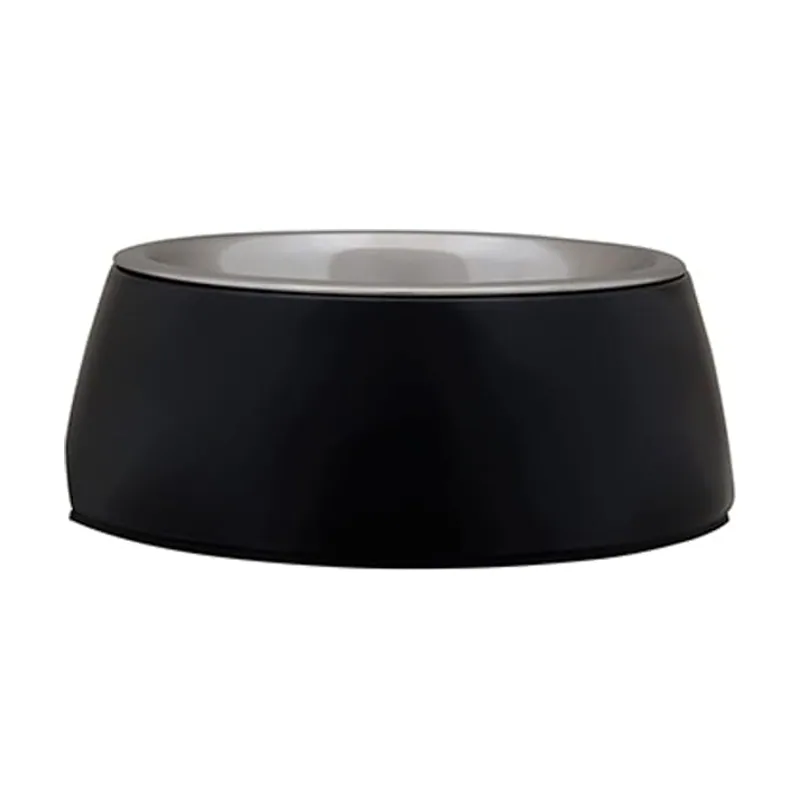 Freedog Bowl Melamina Inox Negro 520ml