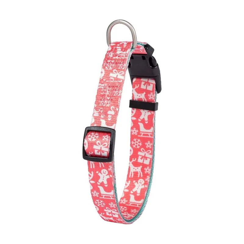 Freedog Collar Red Ginger Cookie 15mm T-S 20-50cm