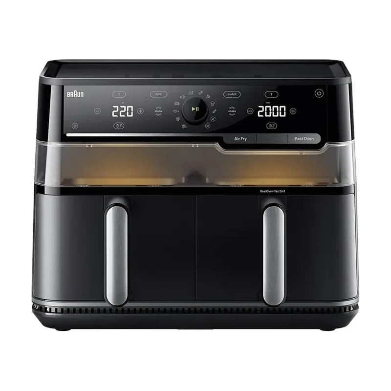 Braun Freidora de aire TwinCook 5 2en1 TD 5073I negro TD5053I-TD5053IBK