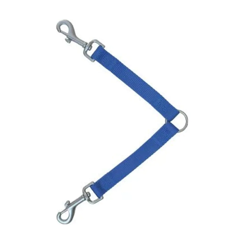 Freedog Correa Nylon Duo Doble Azul 30cm