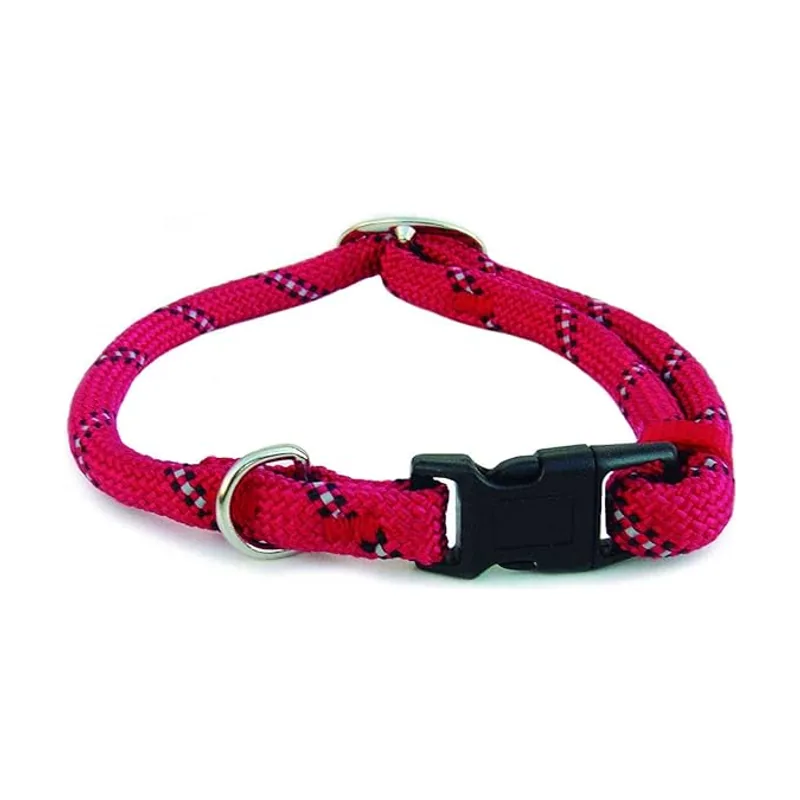 Freedog Nylon Round Reflectante Hike Collar Rojo 1