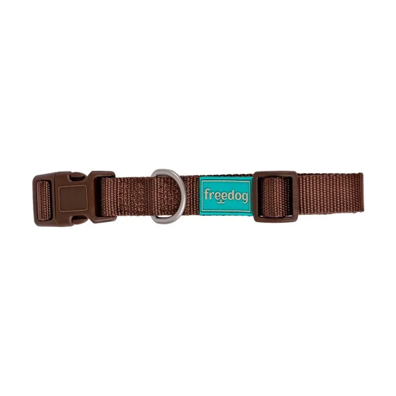 Freedog Basic Collar Nylon Marrón 1