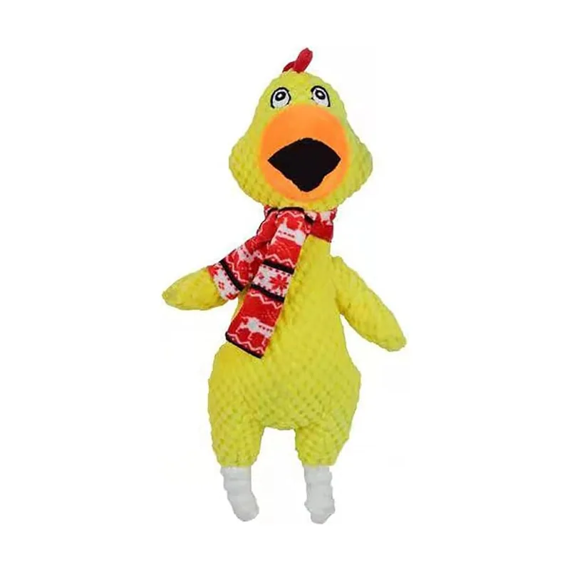 Freedog Chick 35 cm Juguete para Perro Amarillo 1