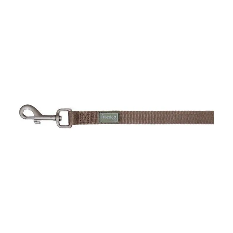 Freedog Correa Nylon Basic Verde Salvia 120cm