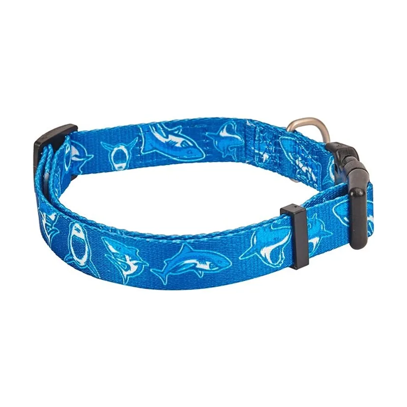 Freedog Collar Blue Shark Ajustable 1