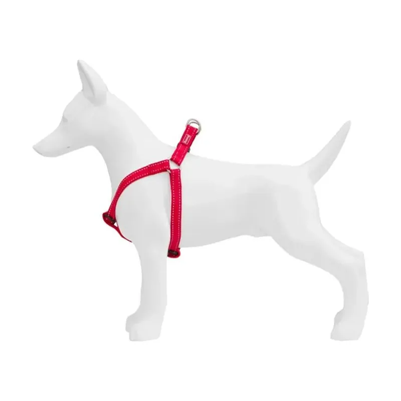 Freedog Arnés de Nylon Reflectante Rojo 1