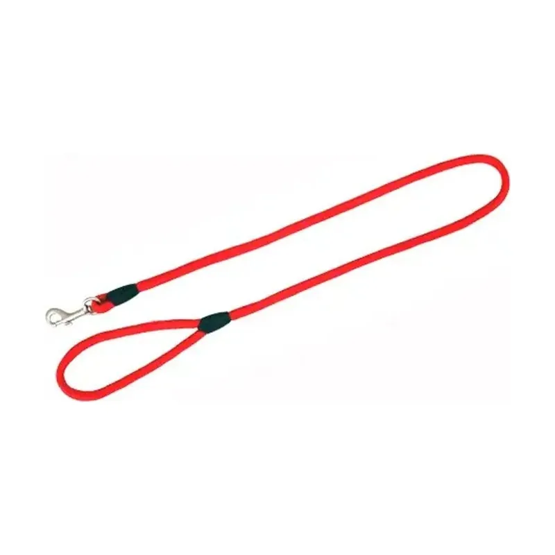 Freedog Correa Nylon Redonda Roja 60cm
