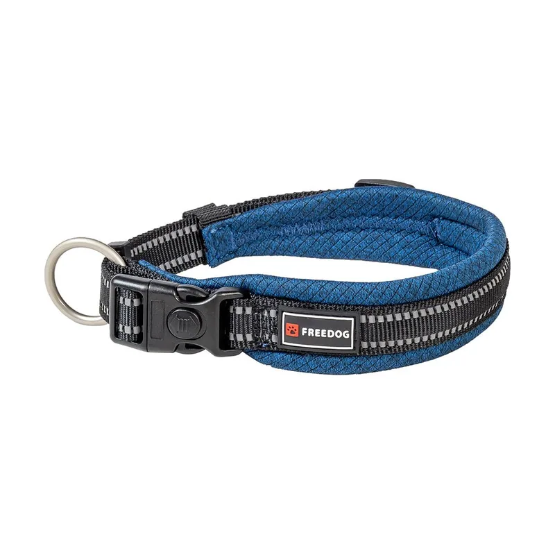 Freedog Shiva Collar Ajustable Azul Marino L 2000g