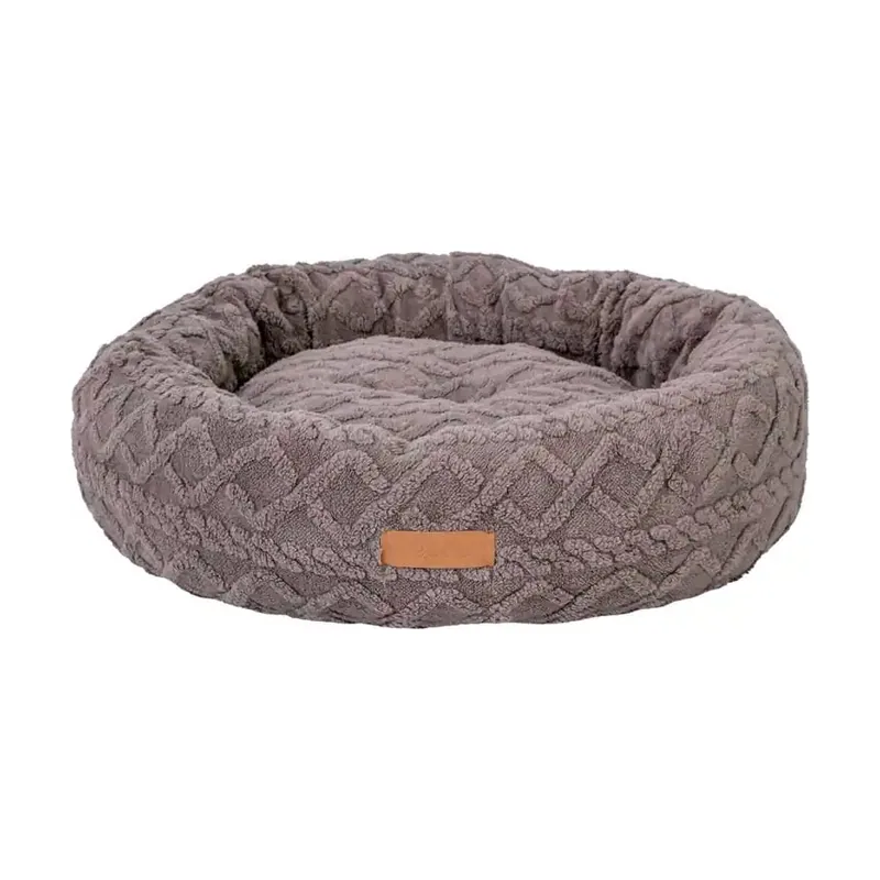 Freedog Donut Artic Cama para Mascotas Gris Claro 76x17cm