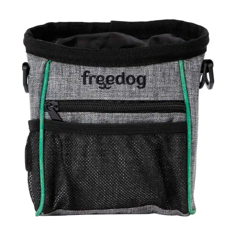 Freedog Snack Holder Bolsa Porta Snacks Verde/Gris 1000g