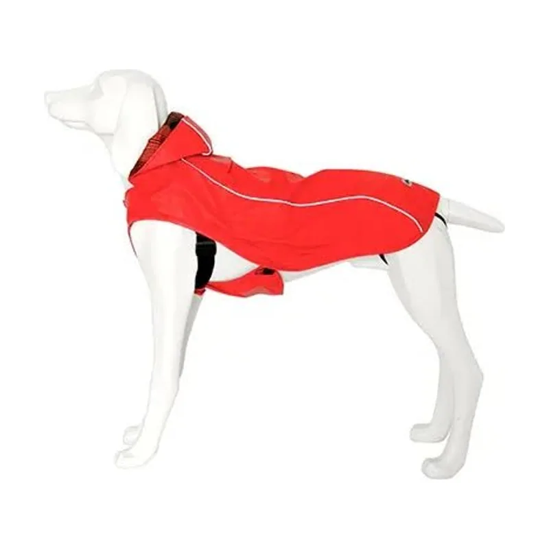 Freedog Artic Abrigo Impermeable Rojo 25cm