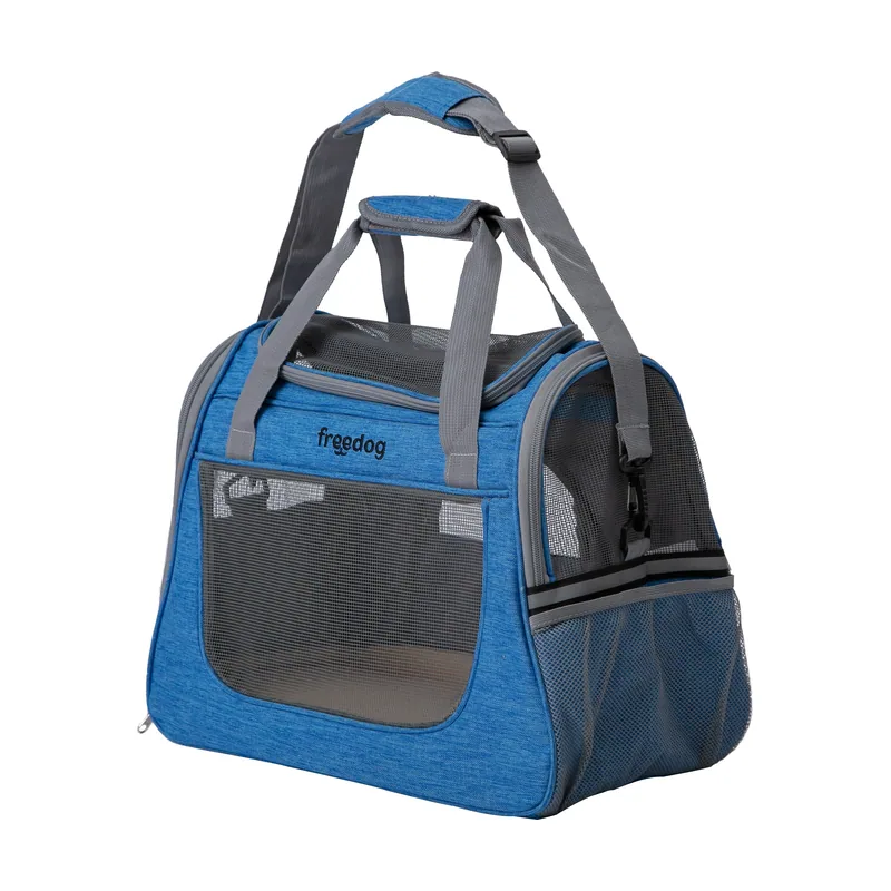 Freedog Transportín Lax Azul Pequeño 1000g