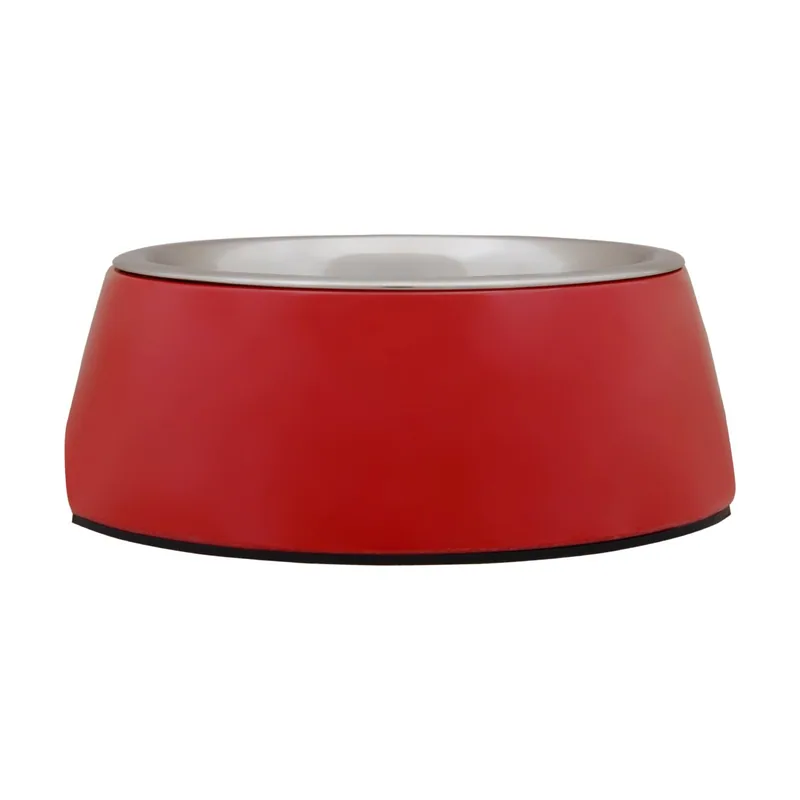 Freedog Bowl Melamina Inox Rojo 380ml