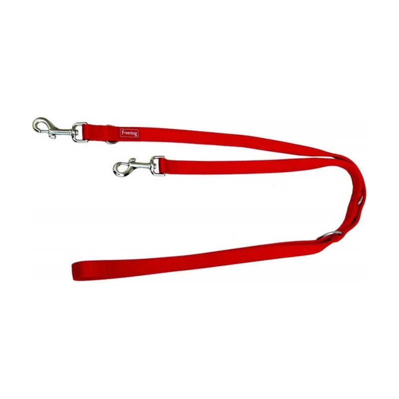 Freedog Correa Adiestramiento Rojo 200cm