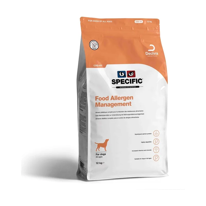 Specific CDD-HY Alimento Seco Perros Hipoalergénico Pescado 12Kg