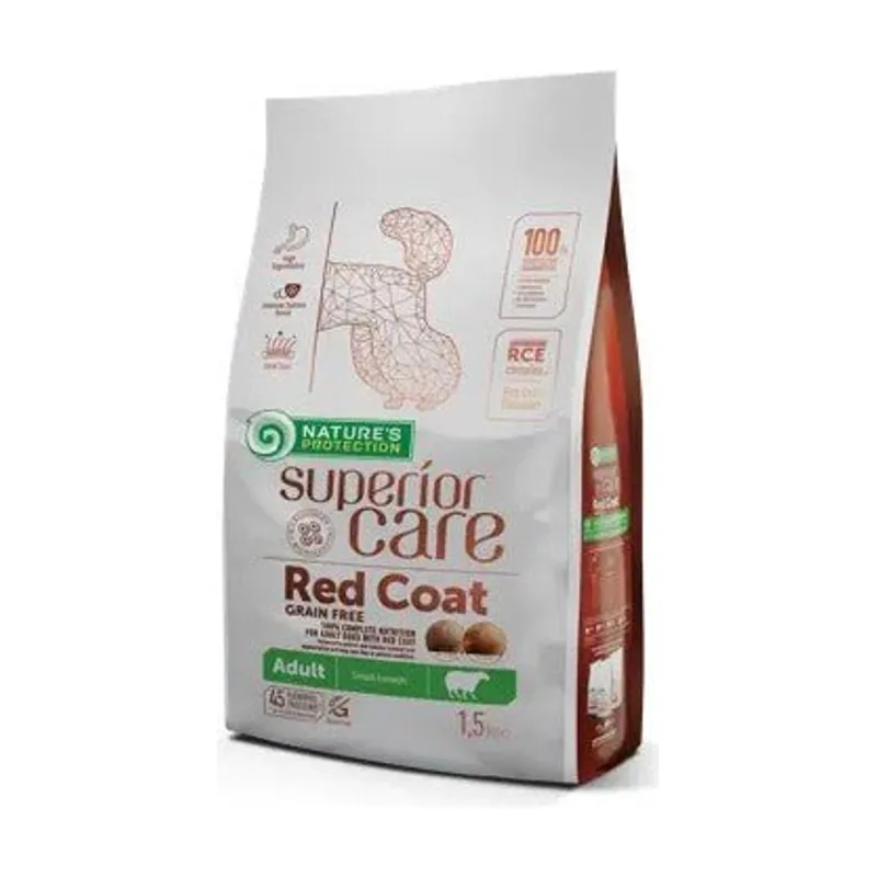 Natures Protection Sc Red Dog Adult Small Grain Free Cordero Saco 1,5kg
