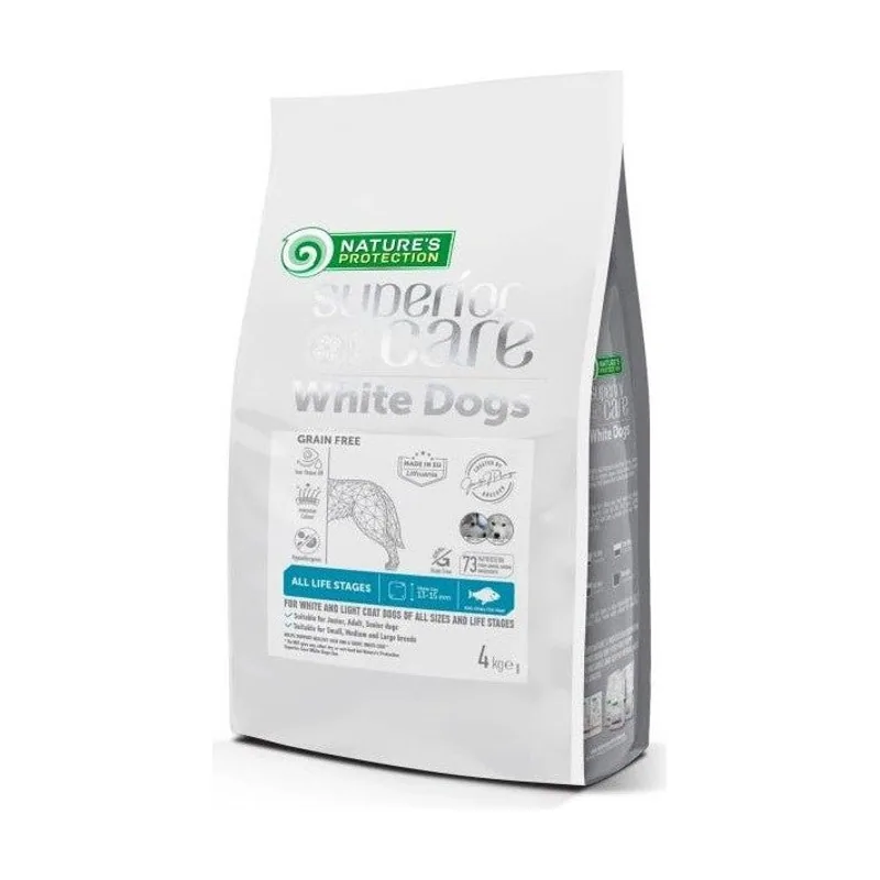 Natures Protection Sc White Dog Adult Grain Free Pescado 4kg