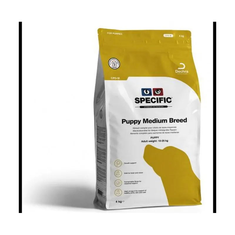 Specific CPD-M Puppy Medium Breed Alimento Seco 12Kg