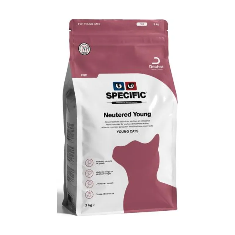 Specific Feline FND Neutered Young Torrfoder 2Kg