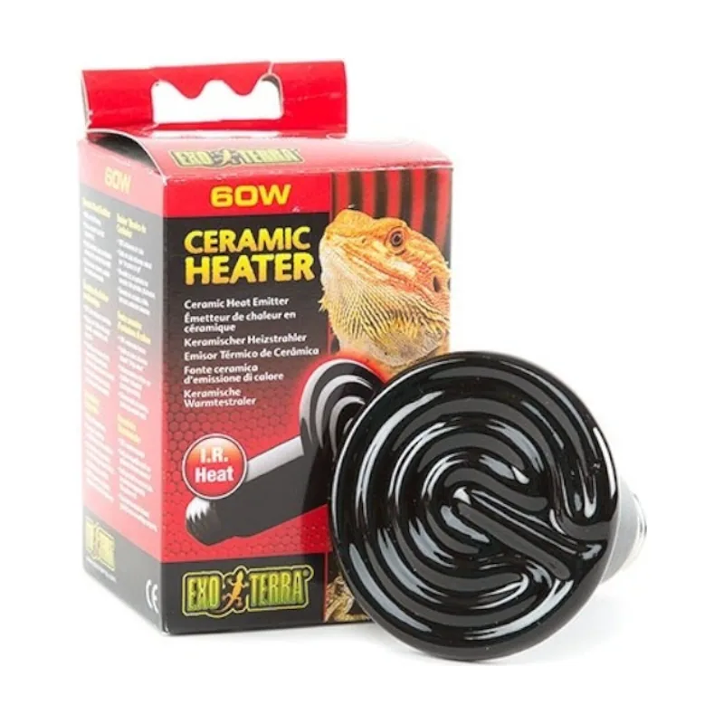 Exo Terra Bombilla de calor de ceramica para terrario