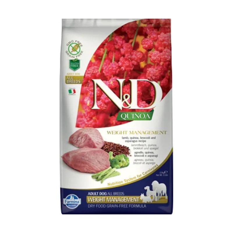 Farmina N&D Quinoa Cordero Alimento Seco 2.5Kg