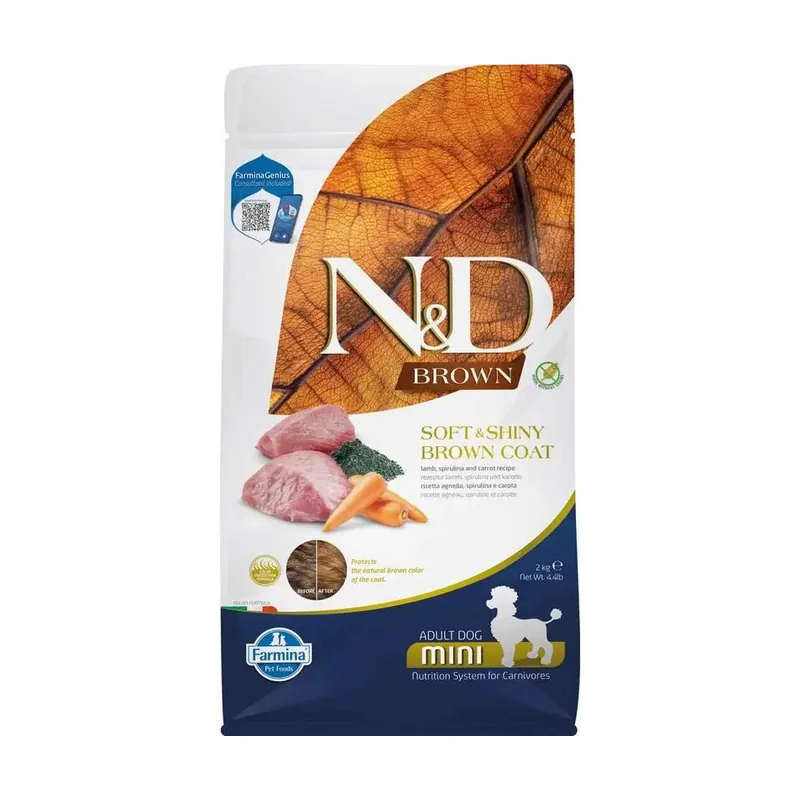 Farmina ND Brown Dog Cordero Mini 2Kg