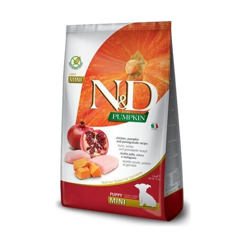 Farmina N&D Dog Puppy Mini Pollo con Calabaza 2.5kg