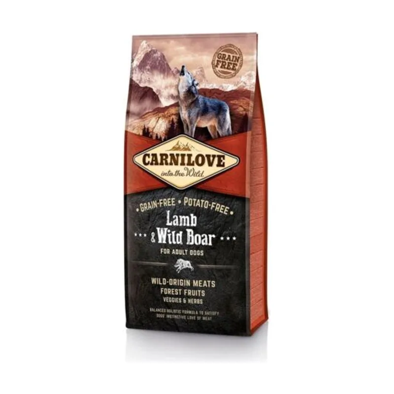 Carnilove Adult Cordero Jabali Comida Seca 12kg