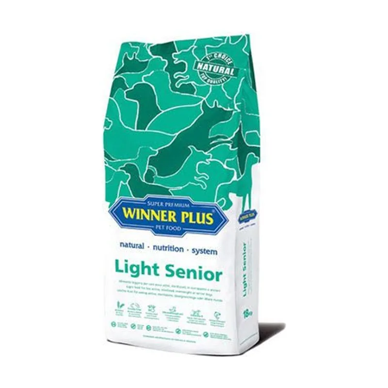 Winner Plus Senior Light Pienso Natural para Perros 18kg