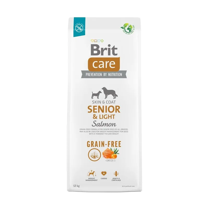 Brit Care Grain Free Senior Light Salmón Comida Seca 12Kg
