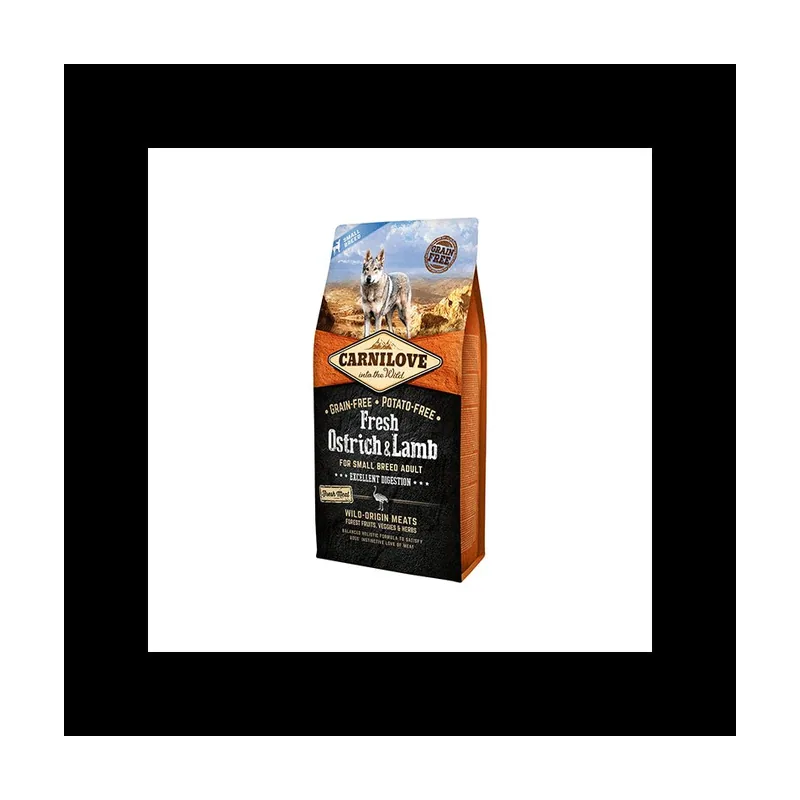 Carnilove Canino Adulto Avestruz Cordero Seco 1.5kg