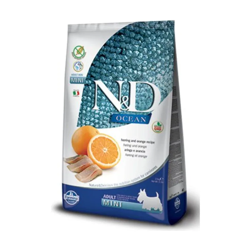 Farmina N&D Ocean Arenque & Naranja Comida Seca para Perros Adultos 2.5kg