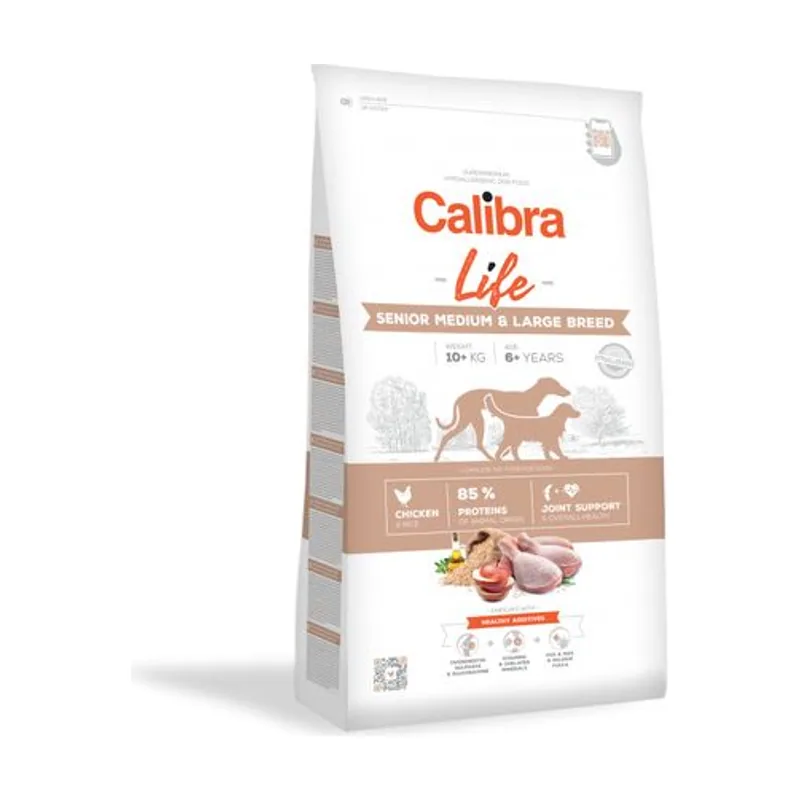 Calibra Dog Life Senior Medium & Large Pollo 12Kg