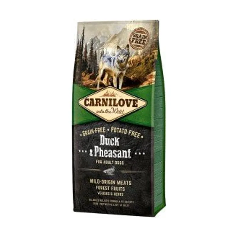 Carnilove Canine Adult Pato Faisán Alimento Seco 12kg