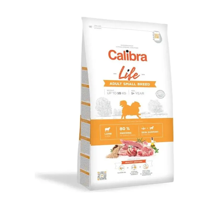 Calibra Dog Life Cordero Adulto Para Perros Pequeños Saco 6Kg
