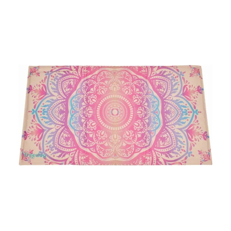 Freedog Eco Cool Bed Mandala Cama Refrescante Beige 110x70cm
