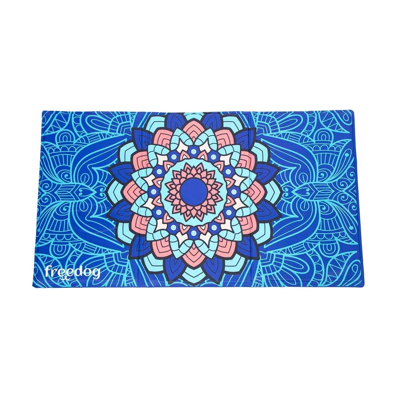 Freedog Cool Bed Colchoneta refrescante MANDALA AZUL 50x40 cm