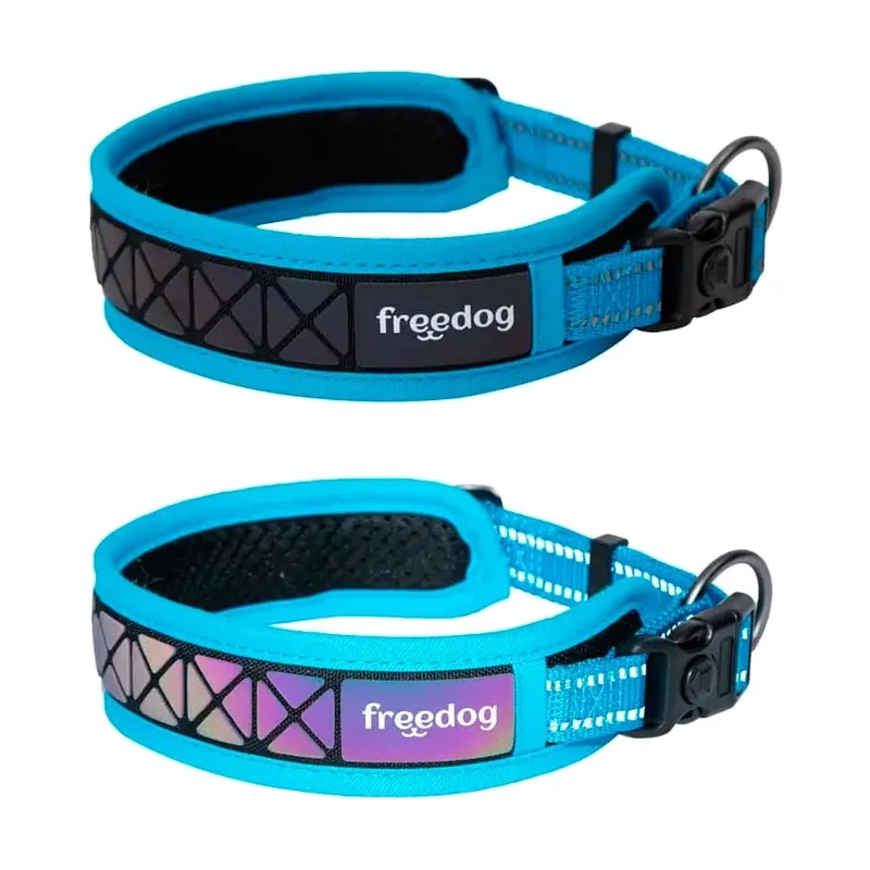 Freedog Collar Boreal Azul Capri Collar Reflectante 200g