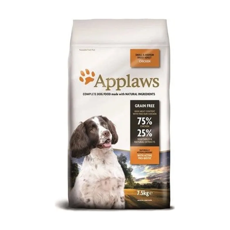Applaws Dog Dry Adulto Razas Pequeñas y Medianas Pollo 7,5kg