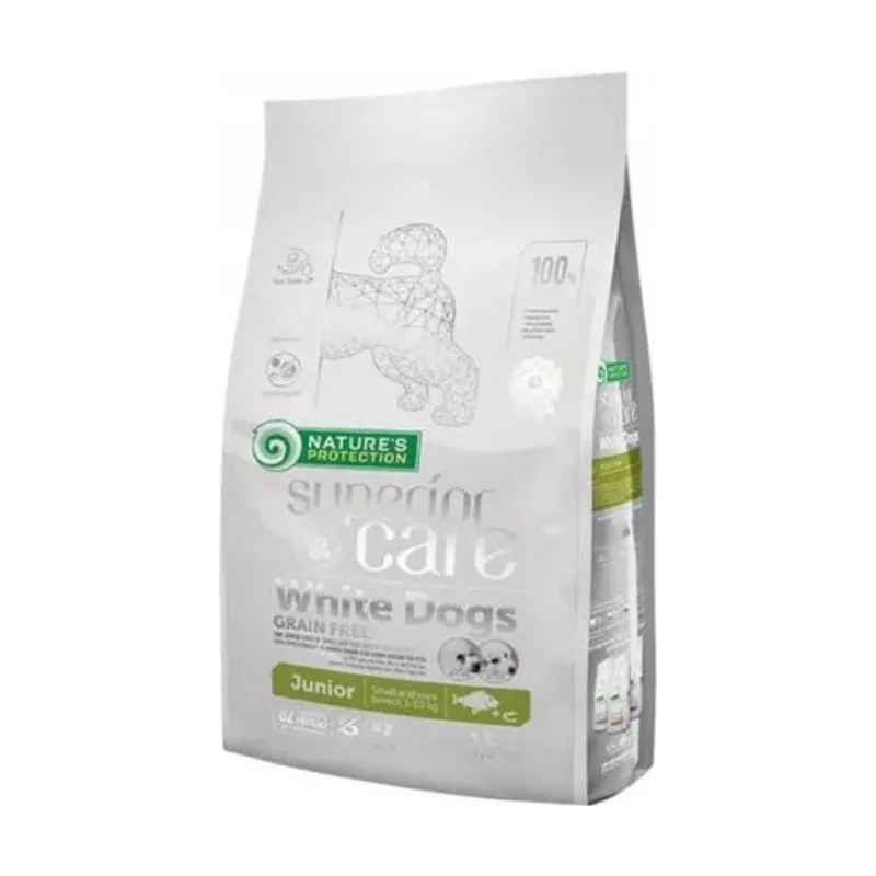 Natures Protection SC White Dog Puppy Grain Free Pescado 1,5Kg