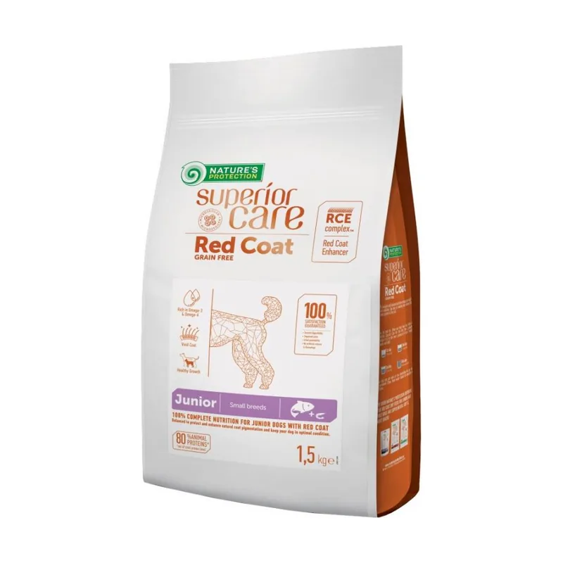 Natures Protection Sc Red Dog Cachorro Pequeña Raza Saco 1,5Kg