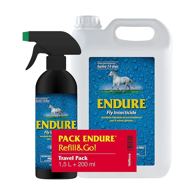 Vetnova Insecticida Equino Endure Refill Go Pack Líquido 1700ml