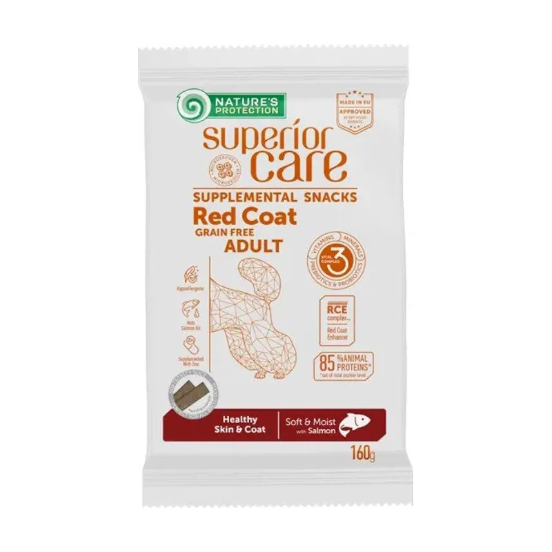 Natures Protection Sc Red Dog Snack Palitos Hipoalergénicos 160g