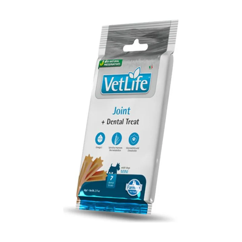 Farmina Treat Vet Life Dog Joint Adult Mini Suplemento 15 bolsas