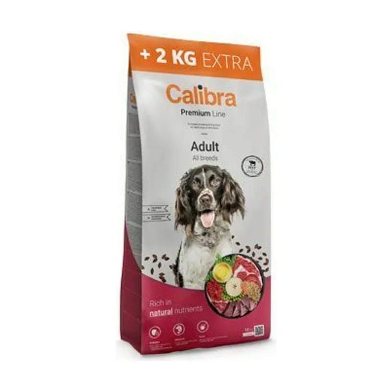 Calibra Premium Line Adult Ternera Alimento Seco 12kg