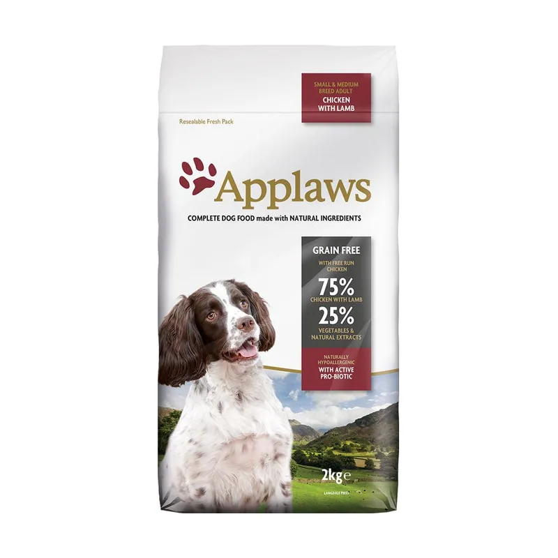 Applaws Dog Dry Adulto Raza Peq Medianas Pollo Cordero 2kg