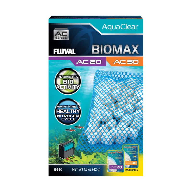 Fluval 0.06 KG AquaClear AC BioMax para filtro de acuarios