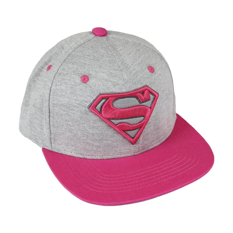 DC Comics Supergirl Gorra con Visera Plana para humanos